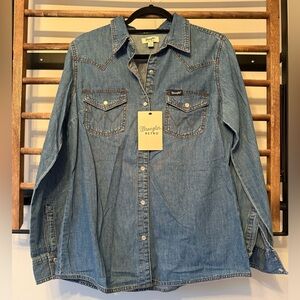 Wrangler Retro Classic Denim Shirt